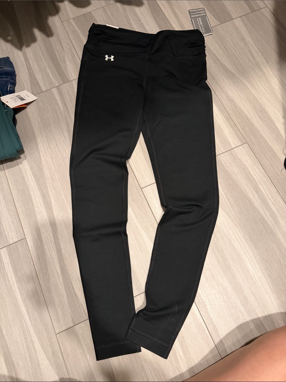 Under Armour Black Women's Athletic Leggings with Logo